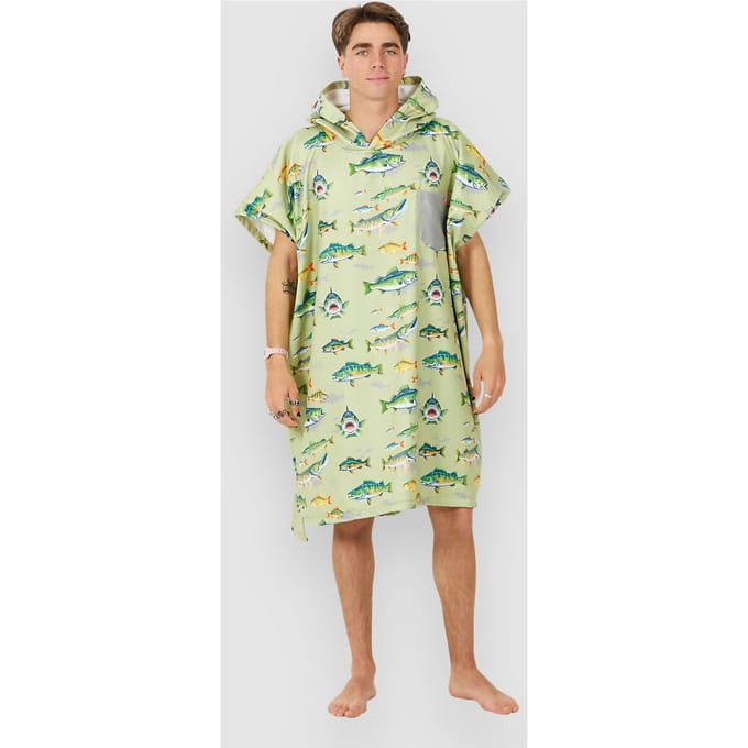 After American Fishing Surf Poncho groen