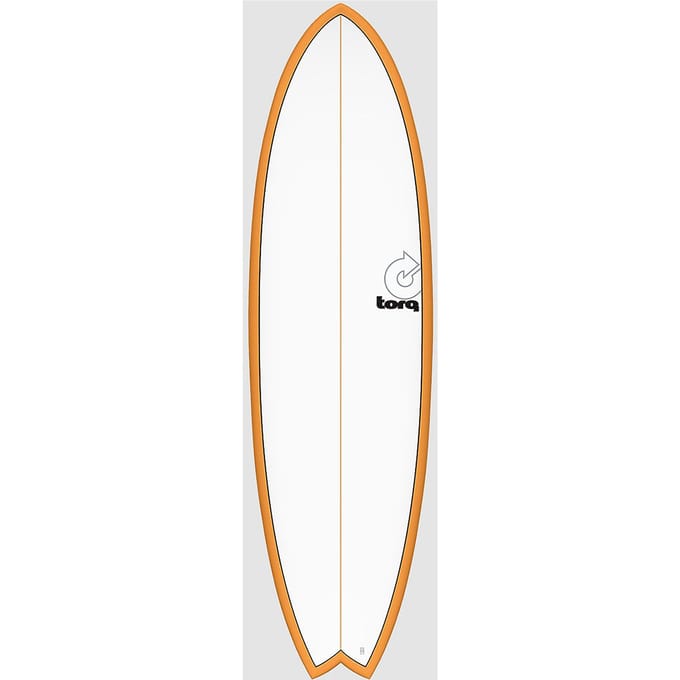 Torq Epoxy Tet Mod Fish Orangerail Surfboard patroon