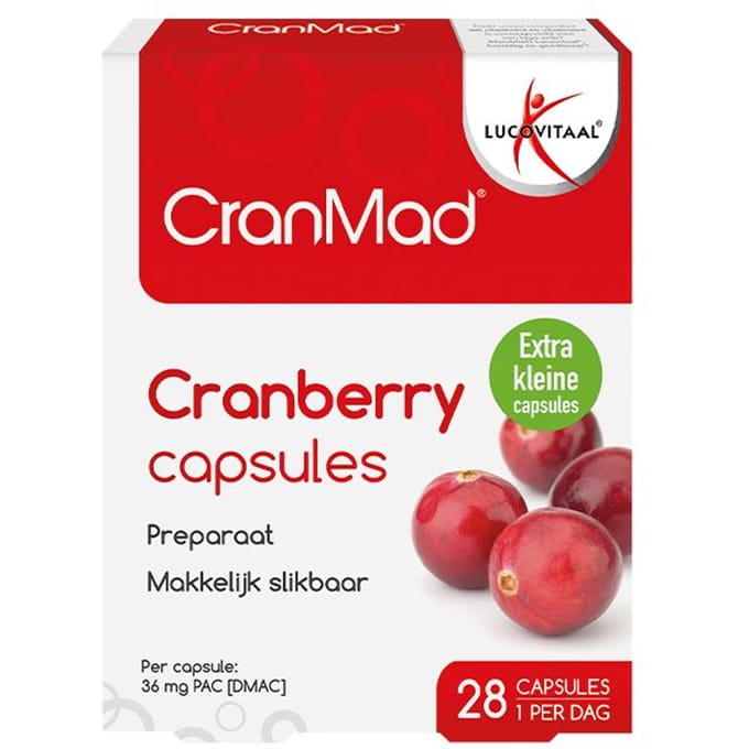 Lucovitaal Cranmad Voedingssupplementen - 28 Capsules