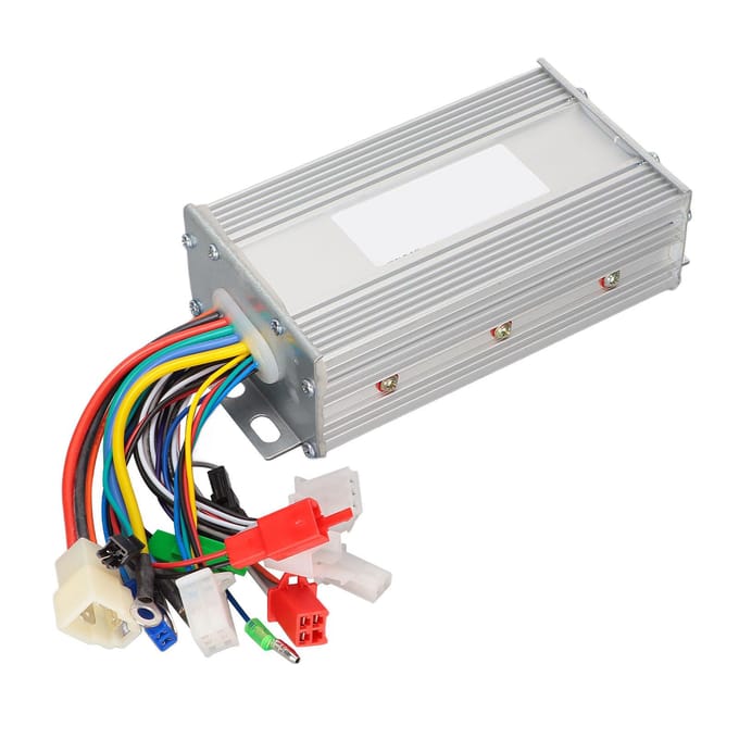 Contrôleur de moteur CC sans balais 12 tubes pour vélo électrique 48 V/60 V 500 W, double mode white