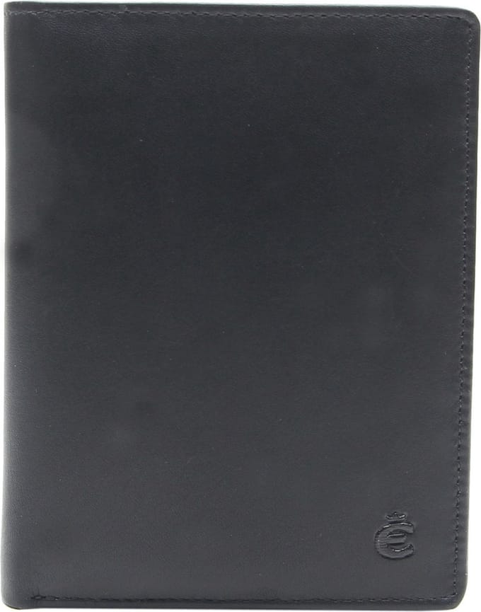 Esquire Portemonnee Logo Billfold Wallet Black Zwart