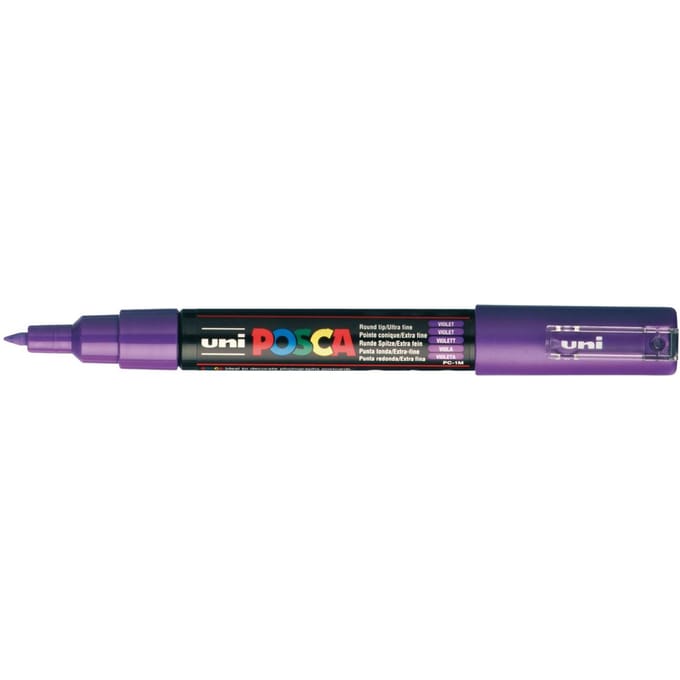 Posca marker met conische punt schrijfdikte extra-fijn paars