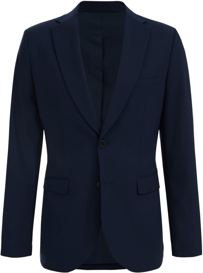 WE Fashion Heren slim fit blazer