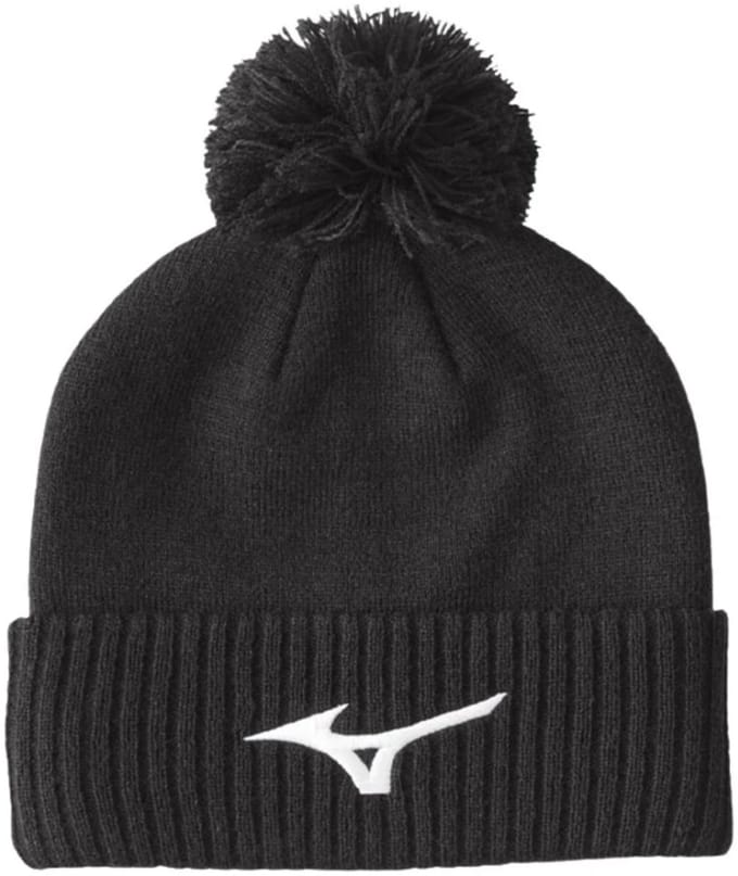 Mizuno Crested Bobble muts zwart