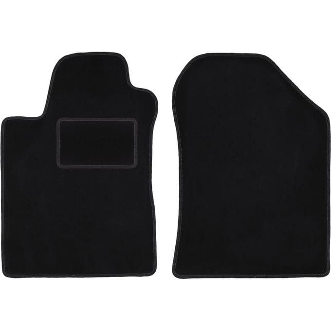 Voormatten zwart voor: Toyota Corolla Verso II minivan (2004-2009)