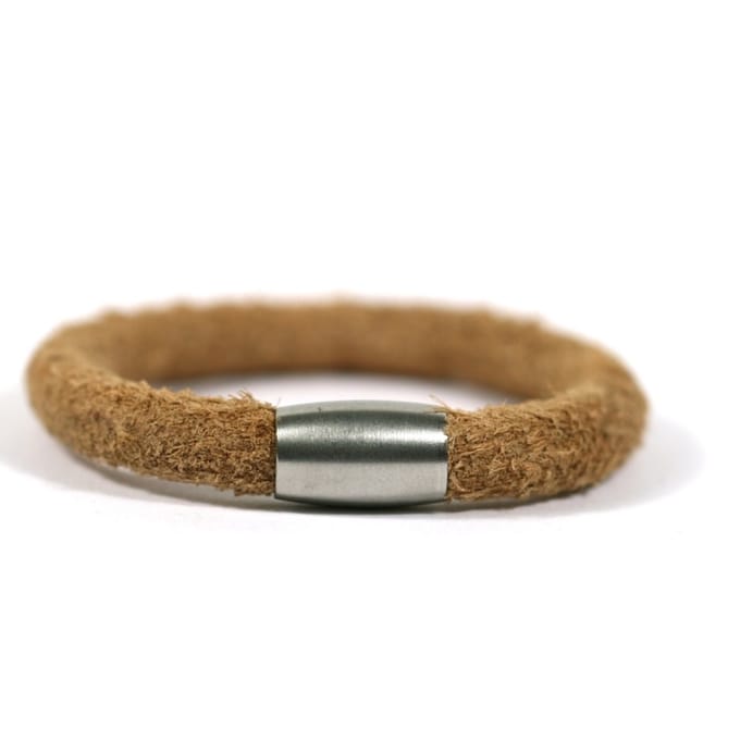 IbizaMen Kids - leer naturel vintage 6mm - 14cm