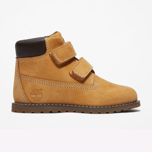 Timberland Pokey Pine Mid Boots Jongens - Geel - Maat 21