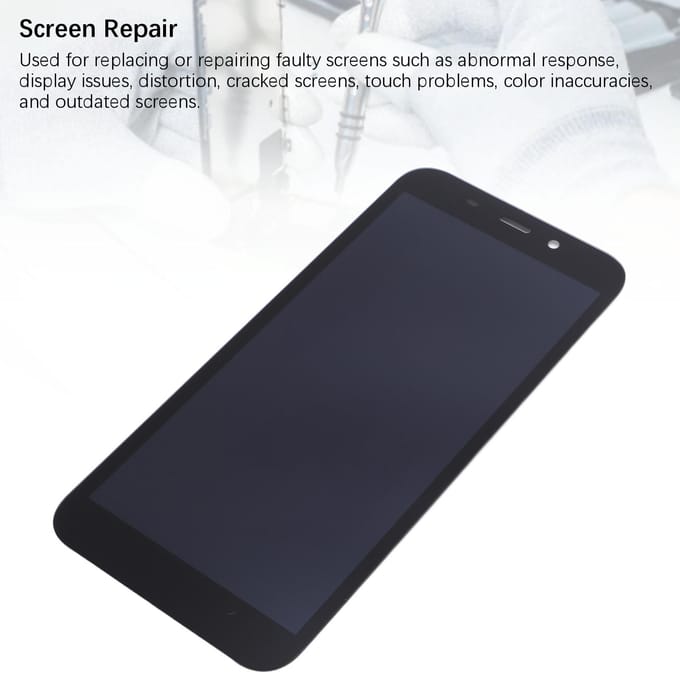 Schermvervanging voor Oukitel WP12 Smartphone TFT-scherm Touchscreen Digitizer Assembly met white