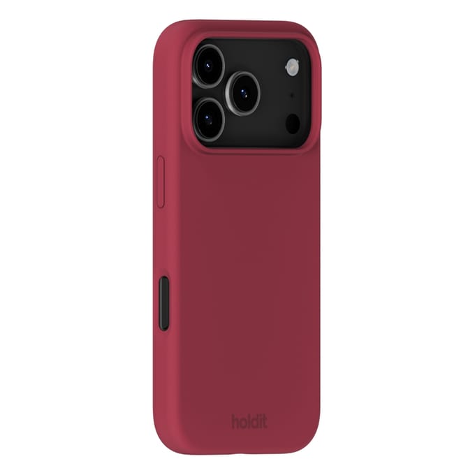 Holdit Silicone Case geschikt voor Apple iPhone 17 Pro Max - Red Velvet