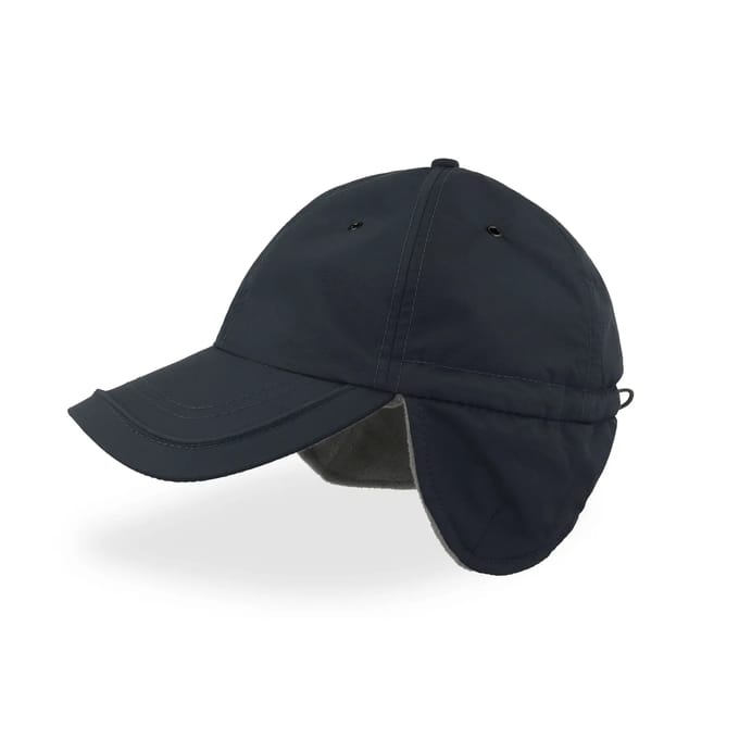 Atlantis Headwear Techno Flap Cap Recycled AT417 - Navy - One size