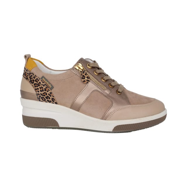 Mephisto Mobils Trudie - dames sneaker - Beige - maat 40.5 (EU) 7 (UK)