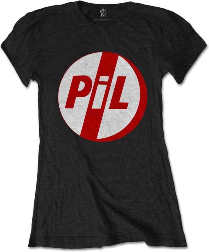 Pil Public Image Ltd - Logo Dames T-shirt - XL - Zwart