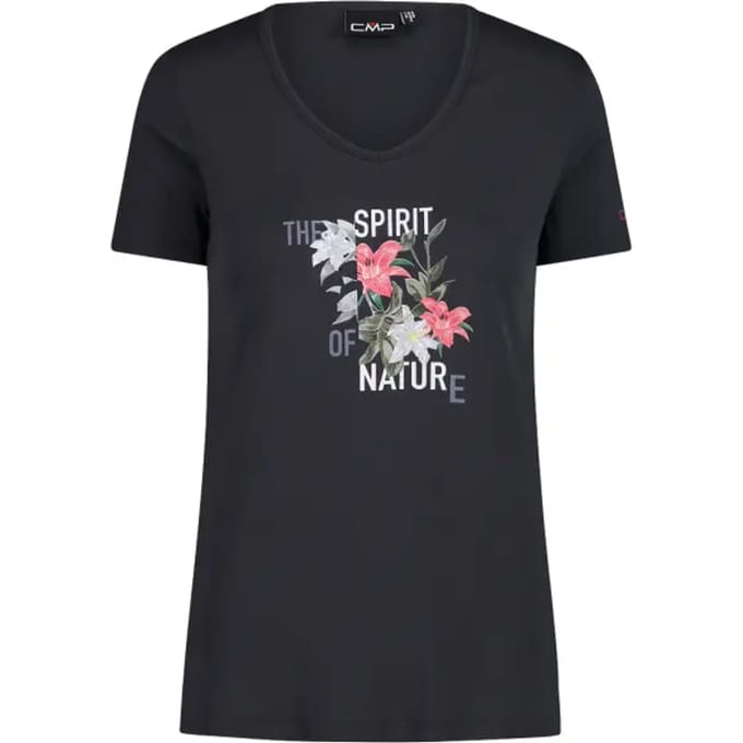 T-shirt van technische stof dames CMP