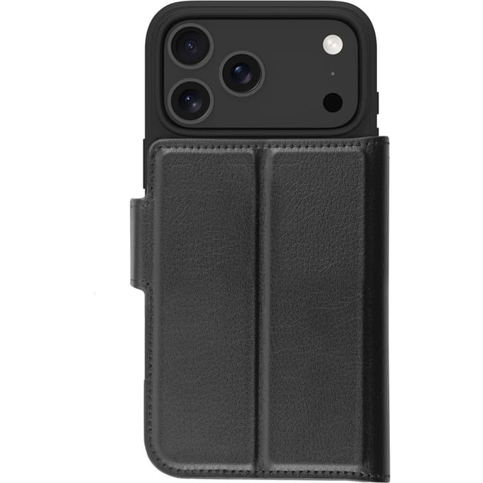 dbramante1928 Oslo Pro Bookcase geschikt voor MagSafe geschikt voor iPhone 17 Pro Max - Zwart