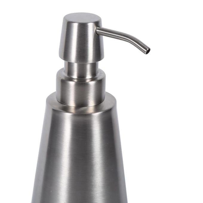 1PC 800ml Grote Capaciteit RVS Pomp Zeepdispenser Aanrecht Badkameraccessoire gray