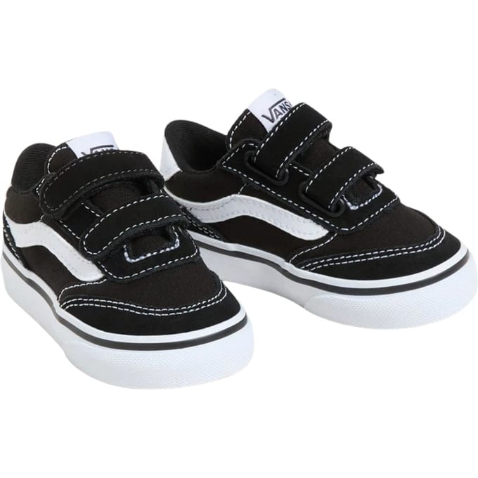 Vans Brooklyn LS V SUEDE/CANVAS BLACK/WHITE Unisex Sneakers - BLACK/WHITE