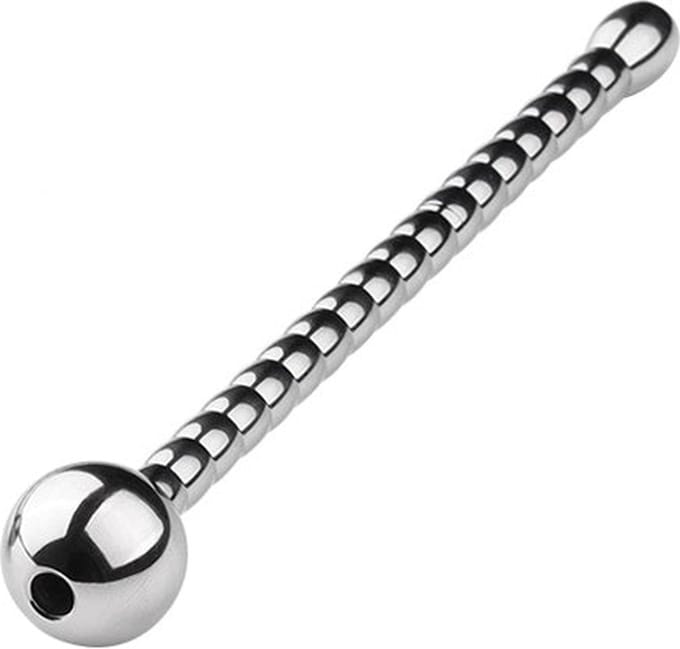 Fixxx - Bolletjes Penis Plug - Zilver - Verschillende Diameters 8 mm