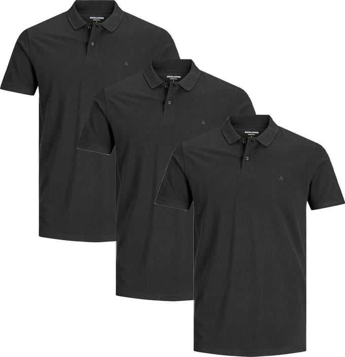 Jack & Jones Heren poloshirt 3 pack Basic