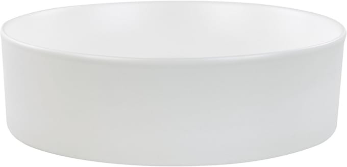 TEBAR - Wastafel - Gebroken wit - 40 cm - Keramiek