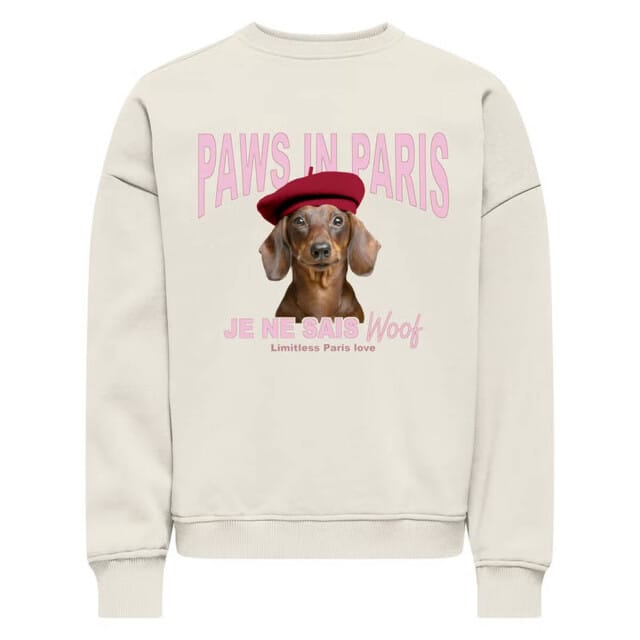 ONLY - KOGBILA L/S OVZ PRINT O-NECK SWT NOOS Dames Trui