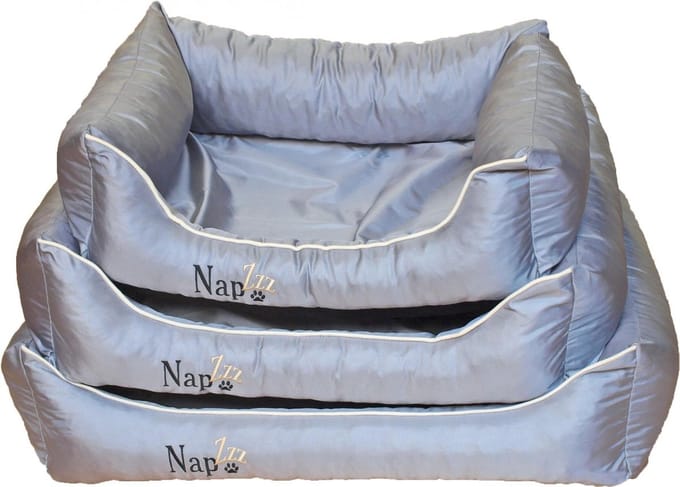 Napzzz mand all wheater grijs 90x70xH25 cm