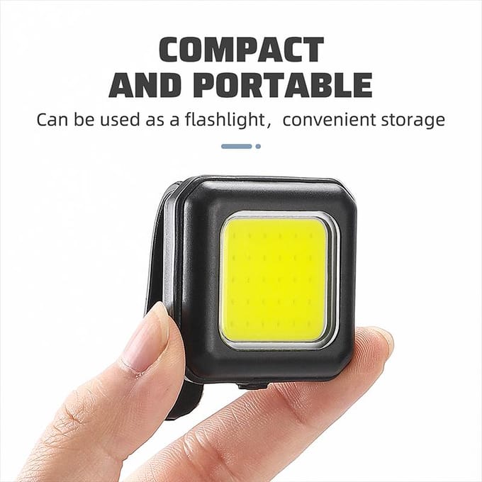 Fietslamp Fietsen Fiets Voor Achterlicht Type-C Opladen Koplamp Licht Waarschuwing Achterlicht LED Lantaarn Fietsonderdelen black