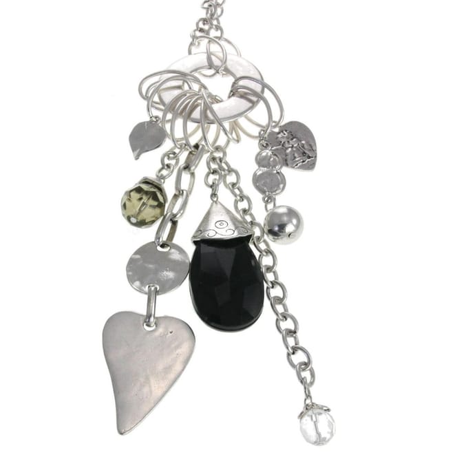 Behave - Lange ketting met diverse hangers - 67,5 cm
