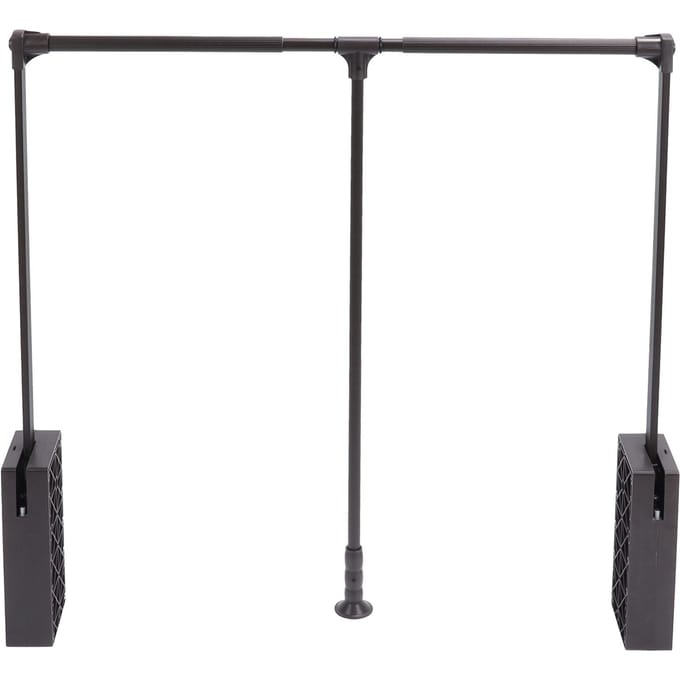 Tringle de garde-robe rétractable et pliable