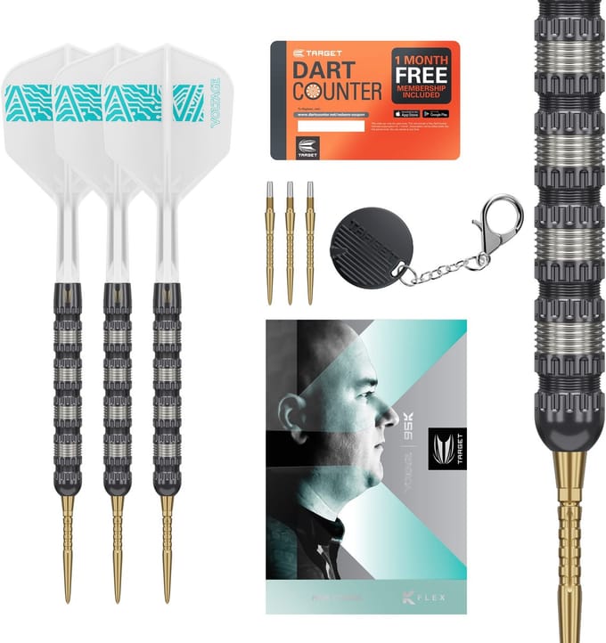 Target Rob Cross 95K Swiss Point 95% - Dartpijlen