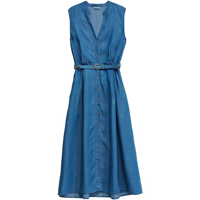 Dames denim jurk Salsa Jeans Midi
