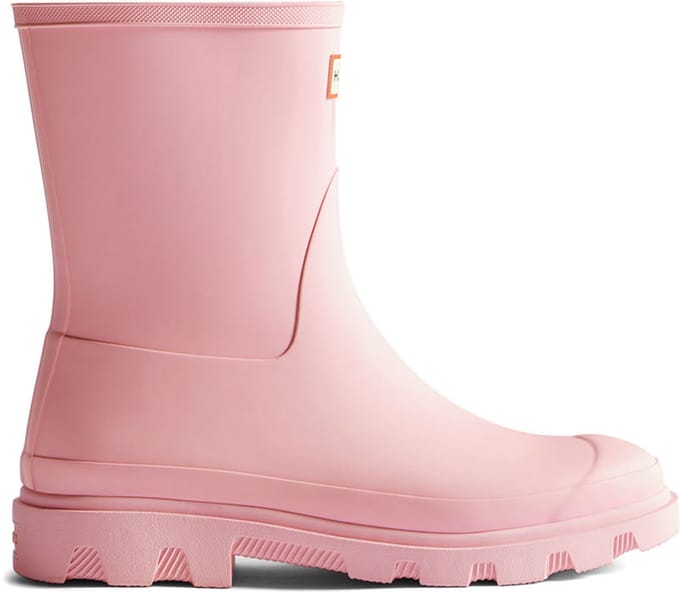 Hunter - Unisex Downpour Short Wellington Boots Parfait Pink - Maat 41