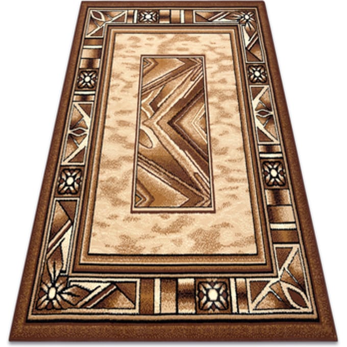 Kleden Rugsx Tapijt BCF Morad OPAL kader, Klassiek - 60x110 cm