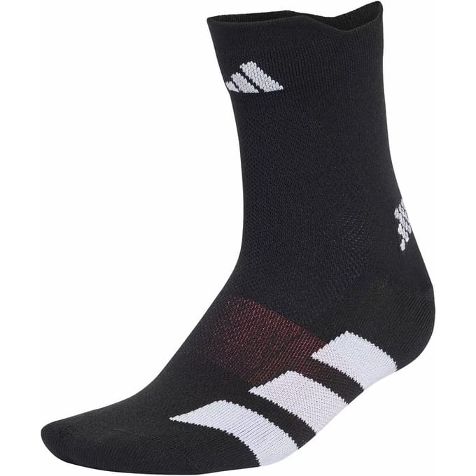 Adidas Performance Adizero Korte Hardloopsokken - Unisex - Zwart