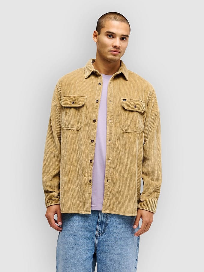 Quiksilver Venture Cord Shirt bruin