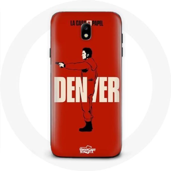 Samsung Galaxy J3 2017 hoesje La Casa De Papel Denver tekening