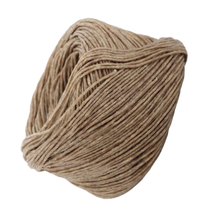 Vezelpit Natuurlijke Bijenwaskaars Pit DIY 200 Voet Geurkaars Pit (Donker) beige