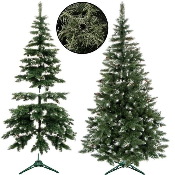 Springos Kunstkerstboom - Diamond Pine - 220 cm - Zonder Verlichting