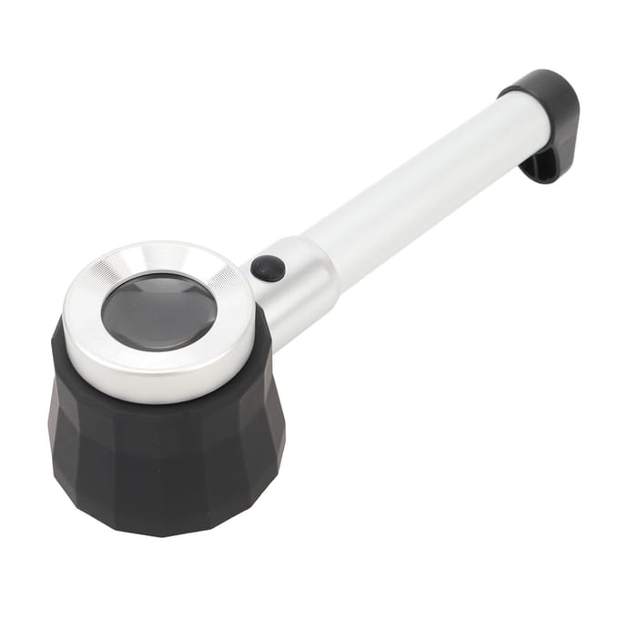 Handheld 45X Vergrootglas Loep Optisch Glas Vergrootglas LED Vergrootglas Loep met Meetschaal
