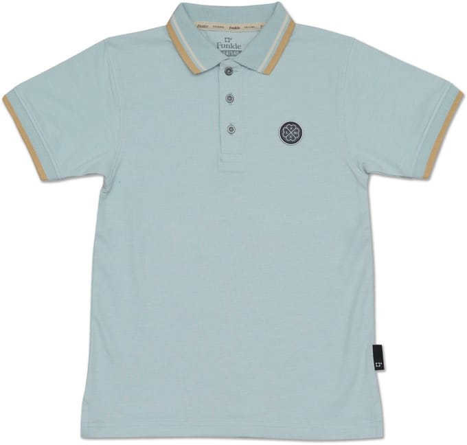 Funkle Jongens Polo – Lichtblauw