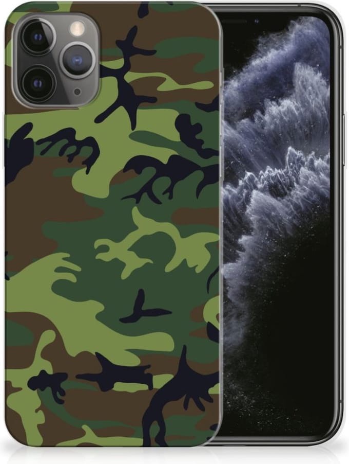 Apple iPhone 11 Pro TPU bumper Army Dark