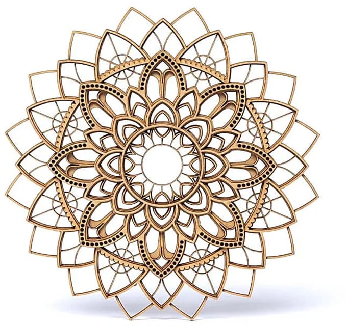 Wanddecoratie Mandala - 25cm