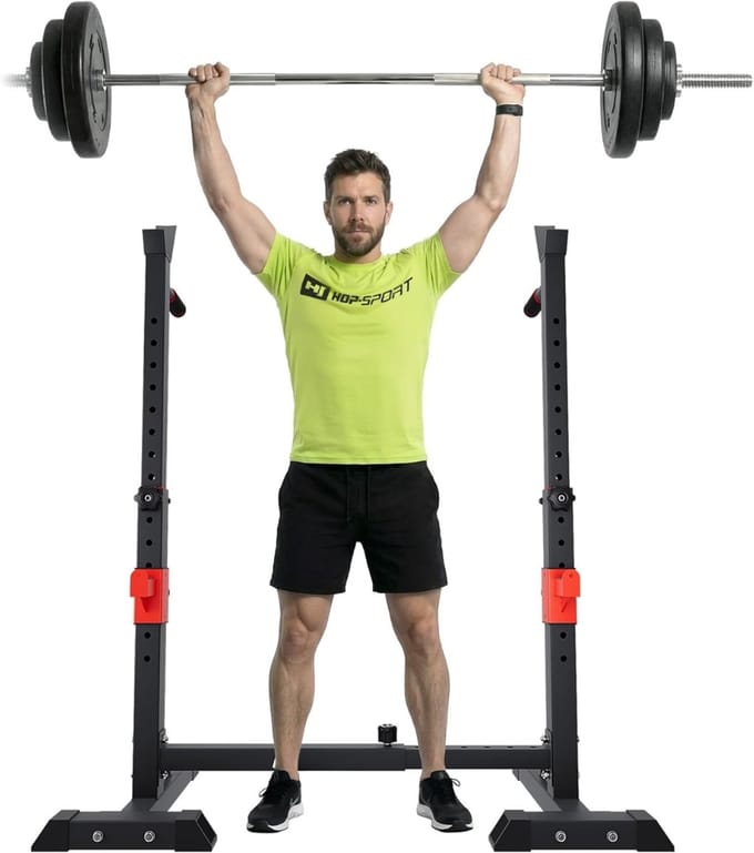 REN® Squat Rack - Squat Wedge - Power Rack - Zwart - 28cm x 128cm x 140cm