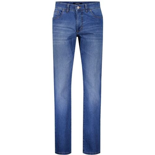 Gardeur Jeans Nevio 5-Pocket Soft Touch Comfort Stretch Stone Blue Used / male