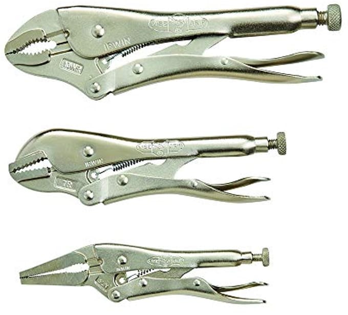 3-delige Vise-griptang set voor optimale grip en veelzijdigheid