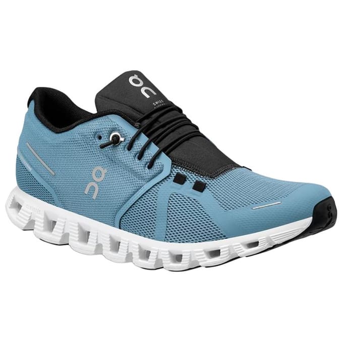 On Running Cloud 5 Niagara Blauw Zwart 59.98915 47 gray