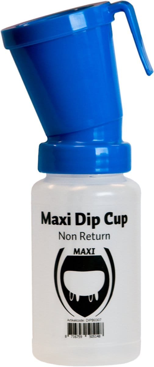 Excelllent Teat Dip cup Maxi non return – Dipbeker – Beker om dipmiddel aan te brengen – 300 ml