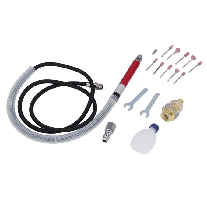 Lucht Micro Slijpmachine Kit 18in 58000RPM Multifunctionele Lucht Aangedreven Micro Matrijsslijpmachine Kit