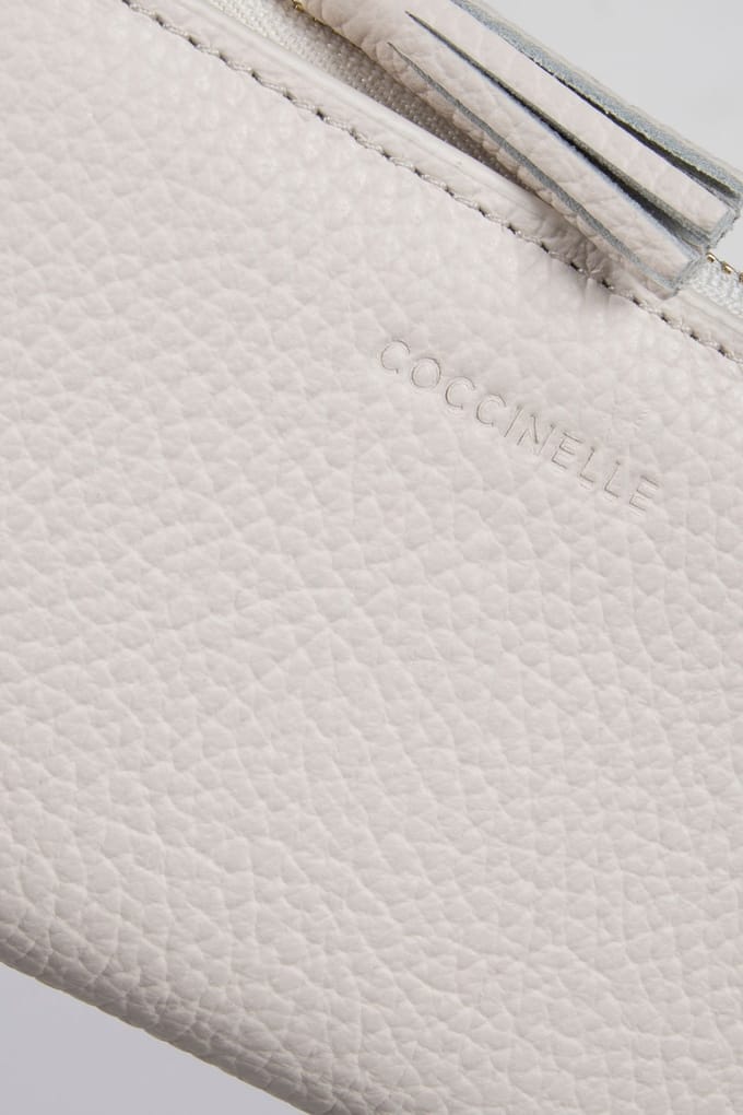 Coccinelle Leather Purse In White Taglia: OS | Borse a mano Outlet | Donna | Bianco