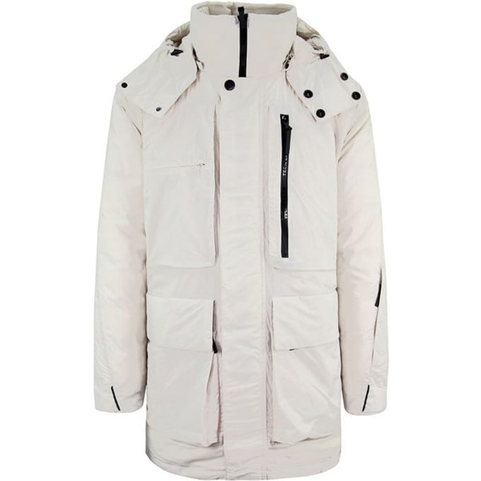 Jack Wolfskin Tech Lab heren Parka jas wit