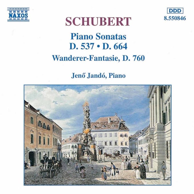 Jeno Jandó - Schubert: Piano Sonatas D537 & D664 (CD)